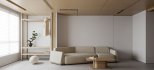 Modern living room and dining room interior scene - Thumbnail 1