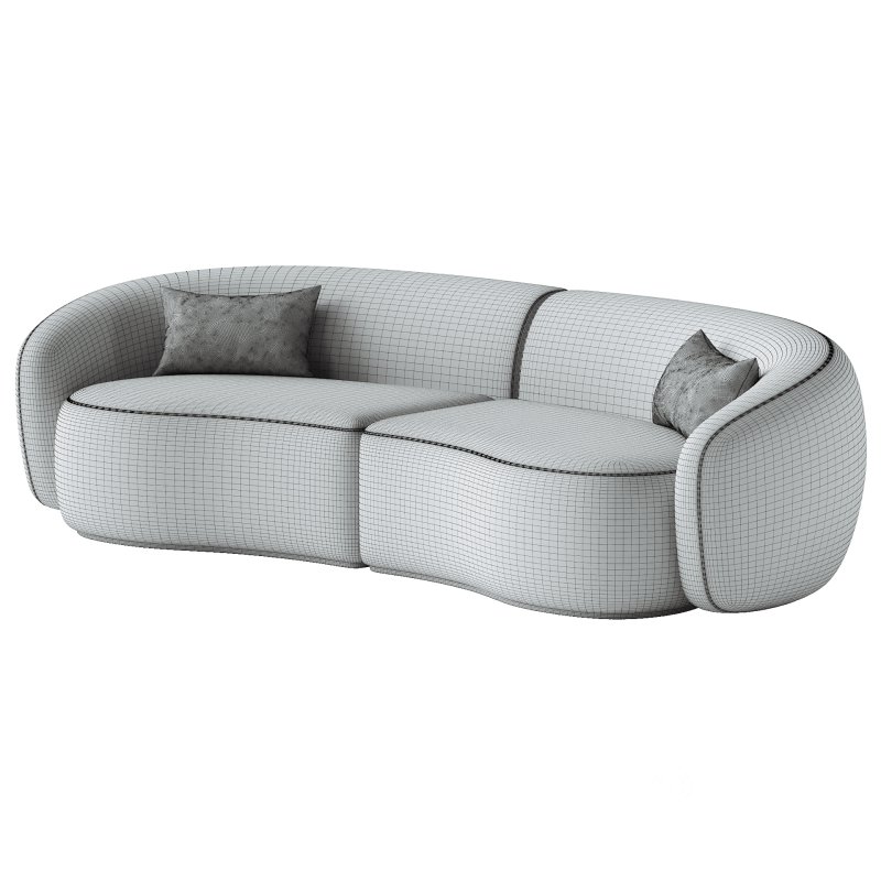 Family Curved Sofa Kassavello Image 2