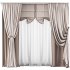 Silk and Cotton Curtain Set 80 - Thumbnail 1