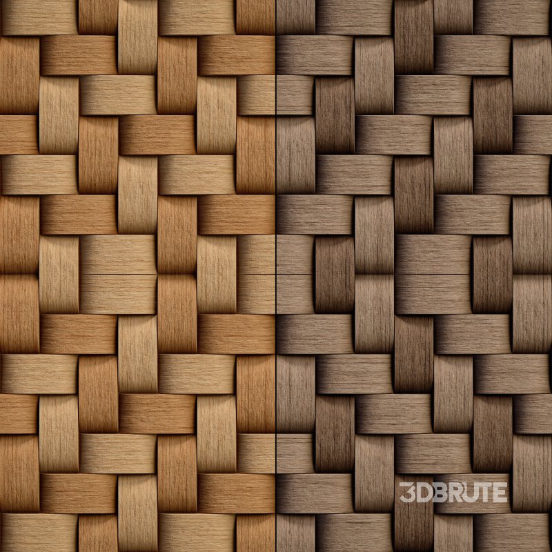 Unlimited Bamboo Weave 05 – Procedural SBSAR Image 3
