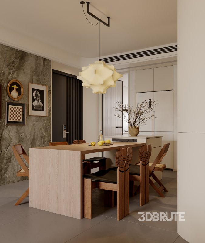 Eclectic living and dining room Image 3