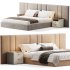 Bed Garda Design with wide headboard By Sensorsleep - Thumbnail 1
