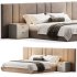 Bed Garda Design with wide headboard By Sensorsleep - Thumbnail 2