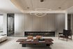 Modern living room and dining room interior scene - Thumbnail 7