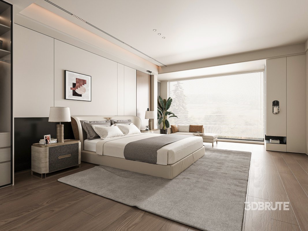 Modern bedroom Image 1