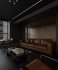 Modern living room and dining room interior scene - Thumbnail 2