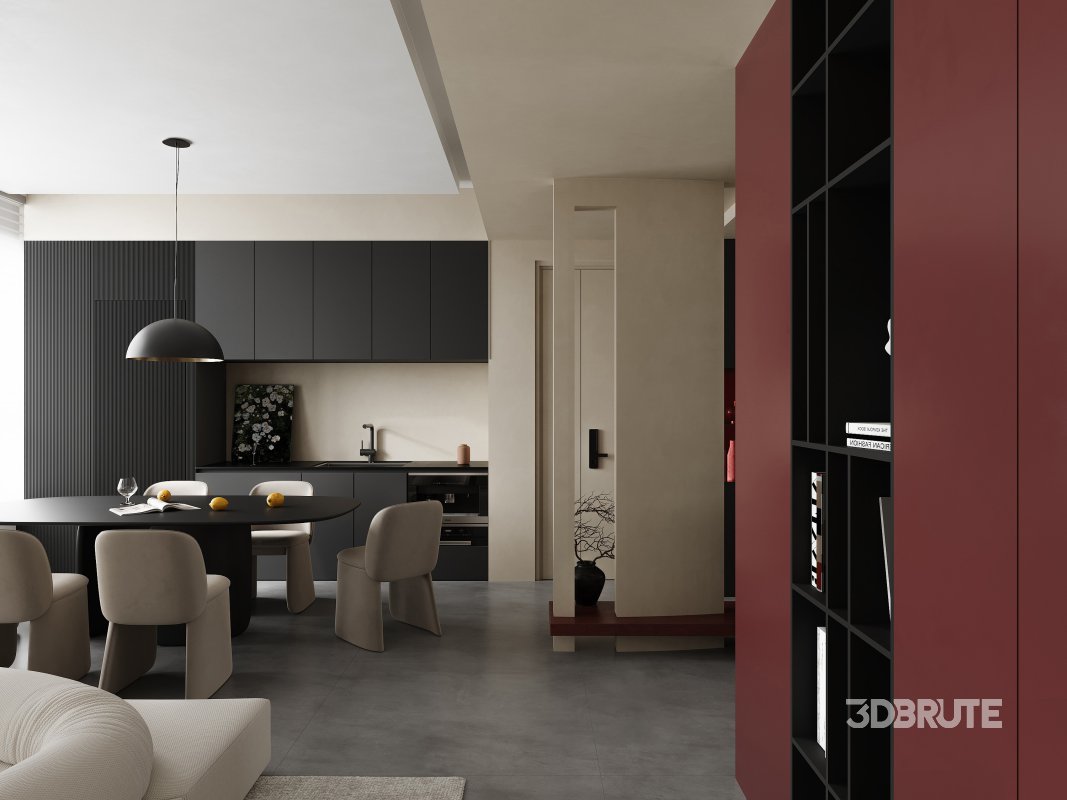 living room dining room Image 3