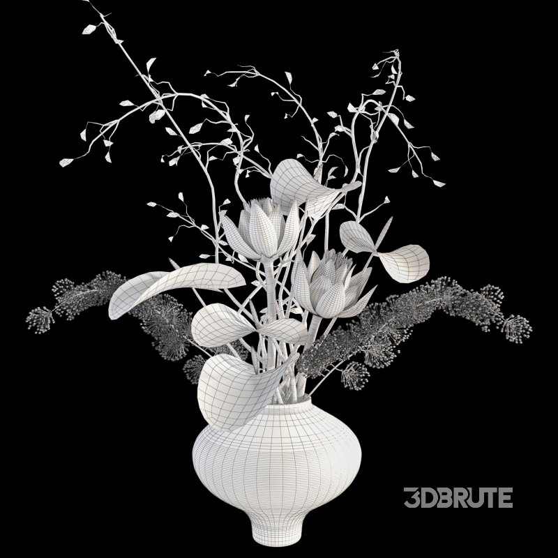 Flower In Vase 028 Image 6