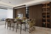 Modern living room and dining room interior scene - Thumbnail 1