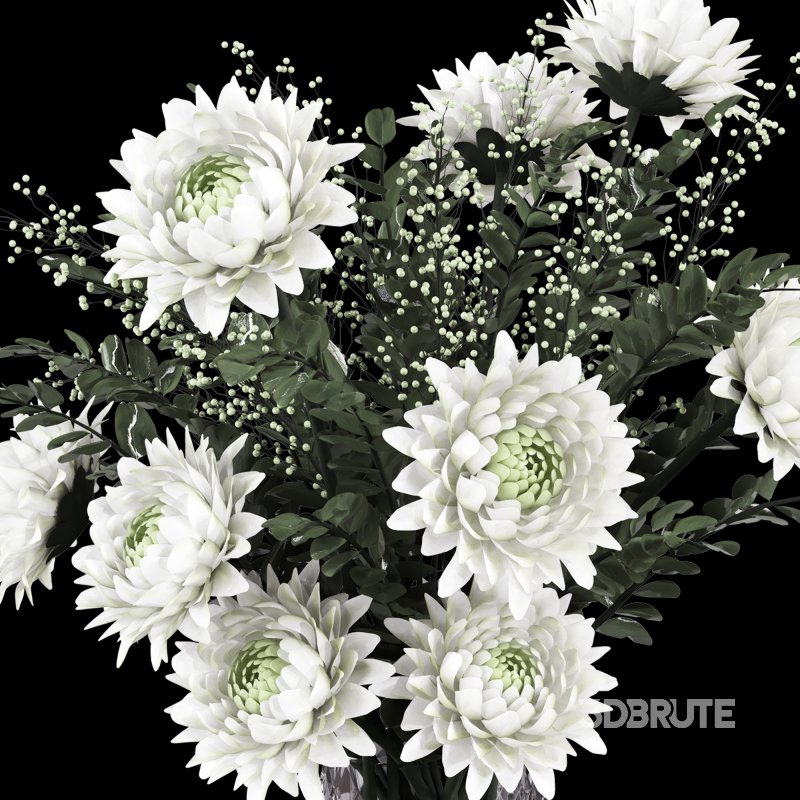 Bouquet Flower Plant Set 027 Image 4