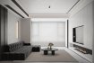 Modern living room and dining room interior scene - Thumbnail 4