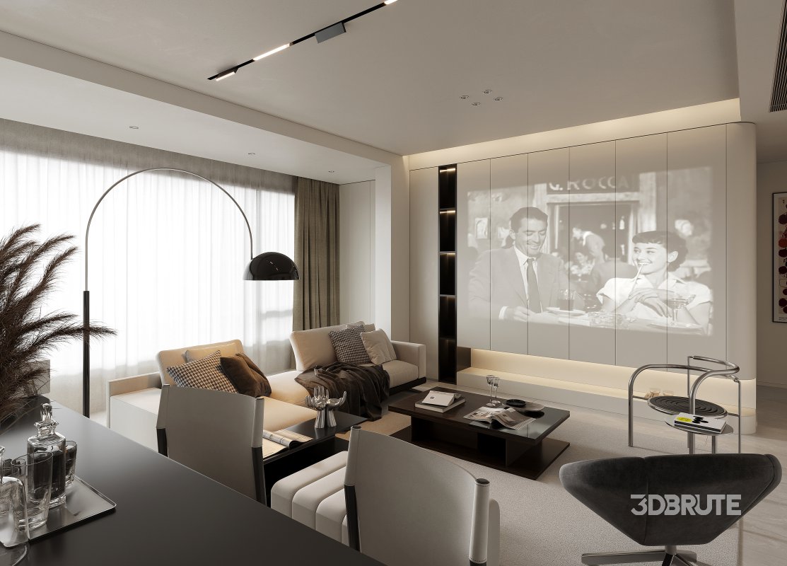 living room dining room Image 4