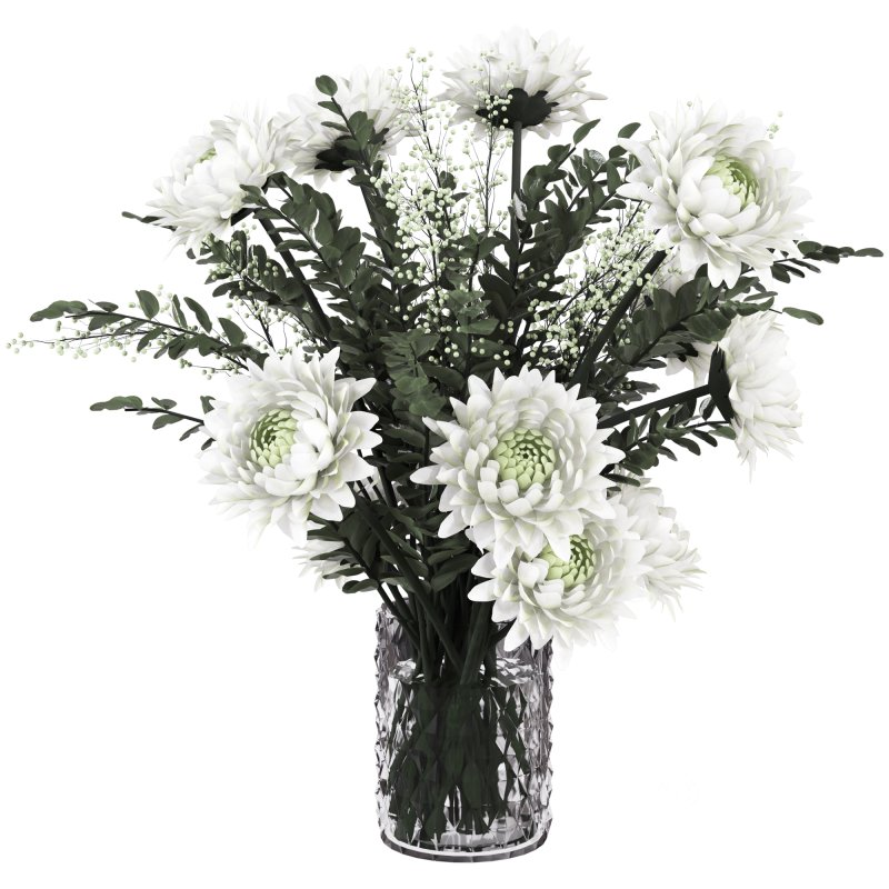 Bouquet Flower Plant Set 027 Image 2