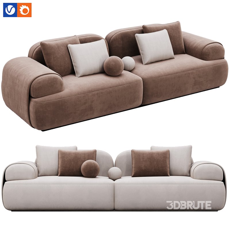 Sofa Beverly 243 By Rivatelierrivatelier Image 6