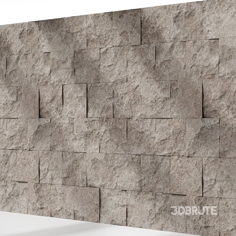 Split Face Travertine 02 (Seamless) Image 3