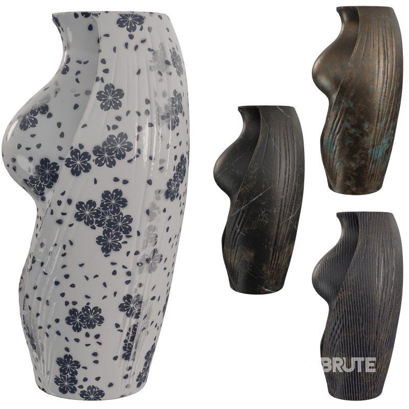 4 Type Material Butt Pot Image 4