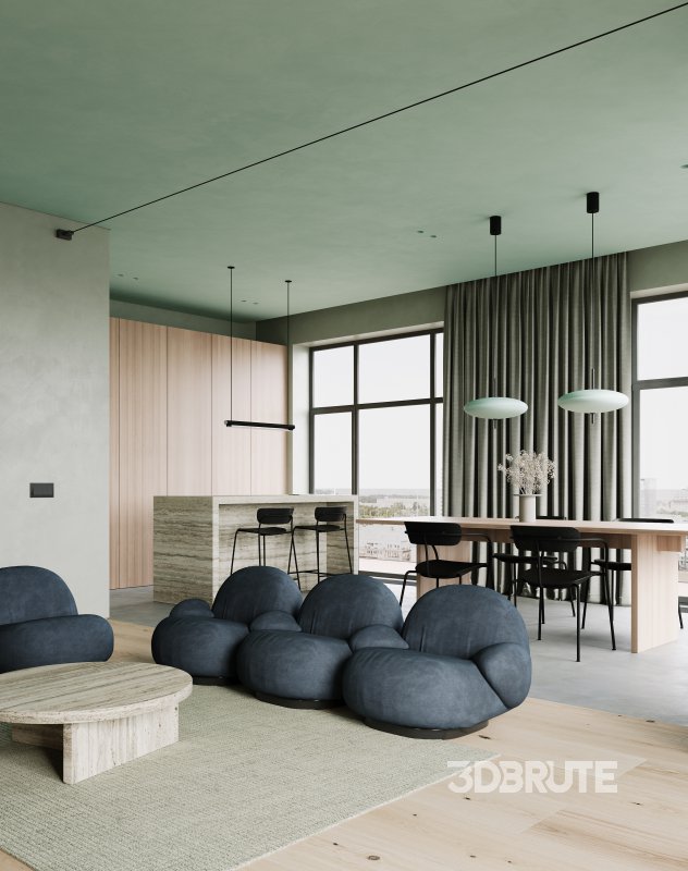 living room dining room Image 11