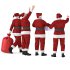 Santa Claus in 4 poses - Thumbnail 2