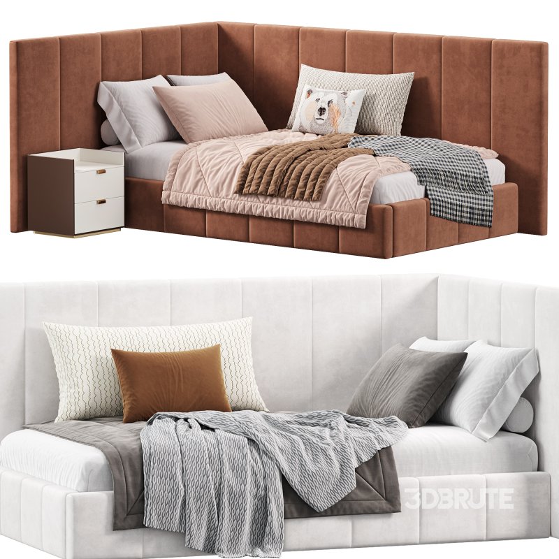 Corner bed Dandy kids by sensorsleep Image 2