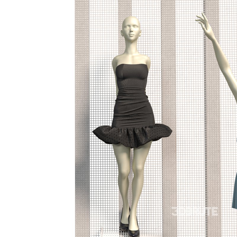 fashion mannequin set Image 1