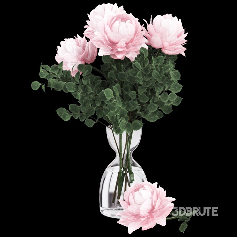 Bouquet Flower Plant Set 026 Image 3