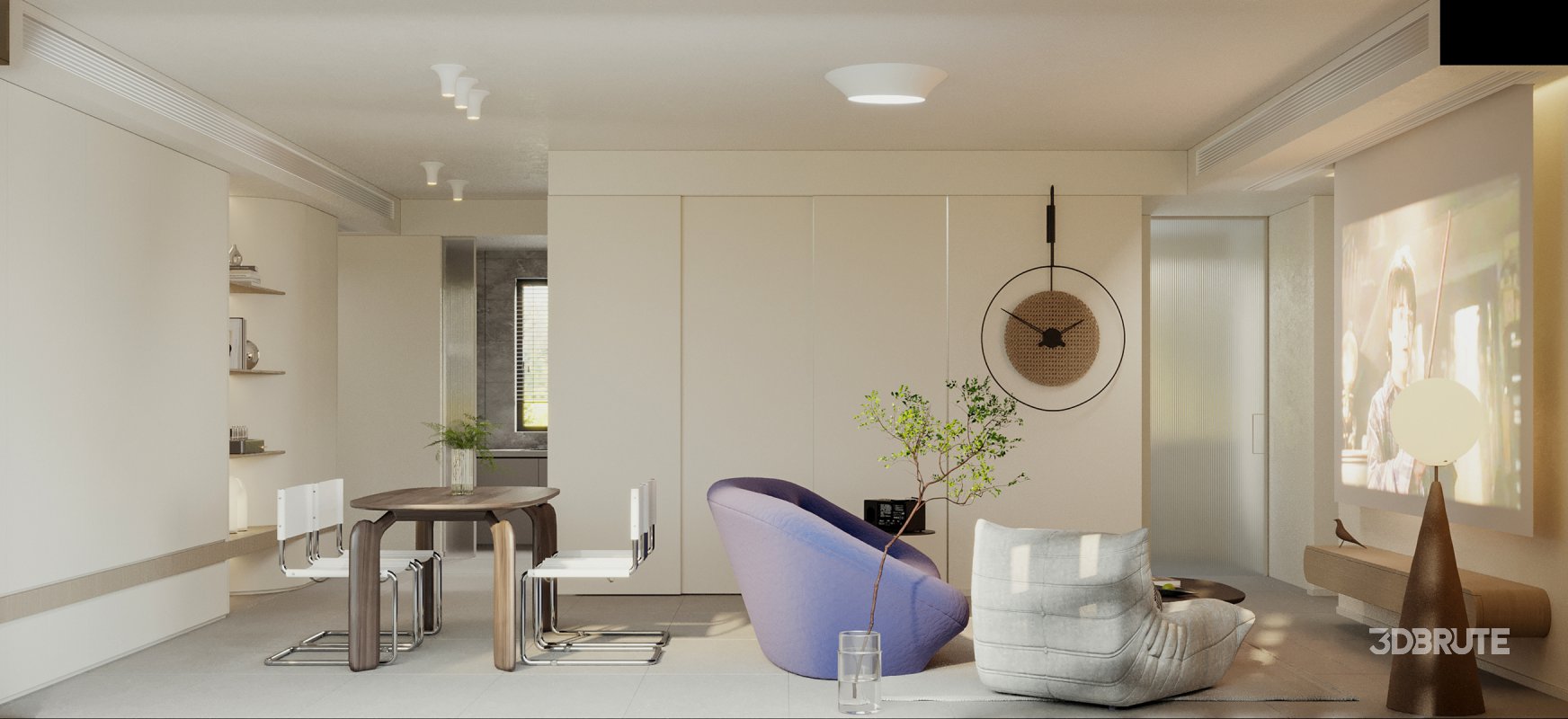 living room dining room Image 1