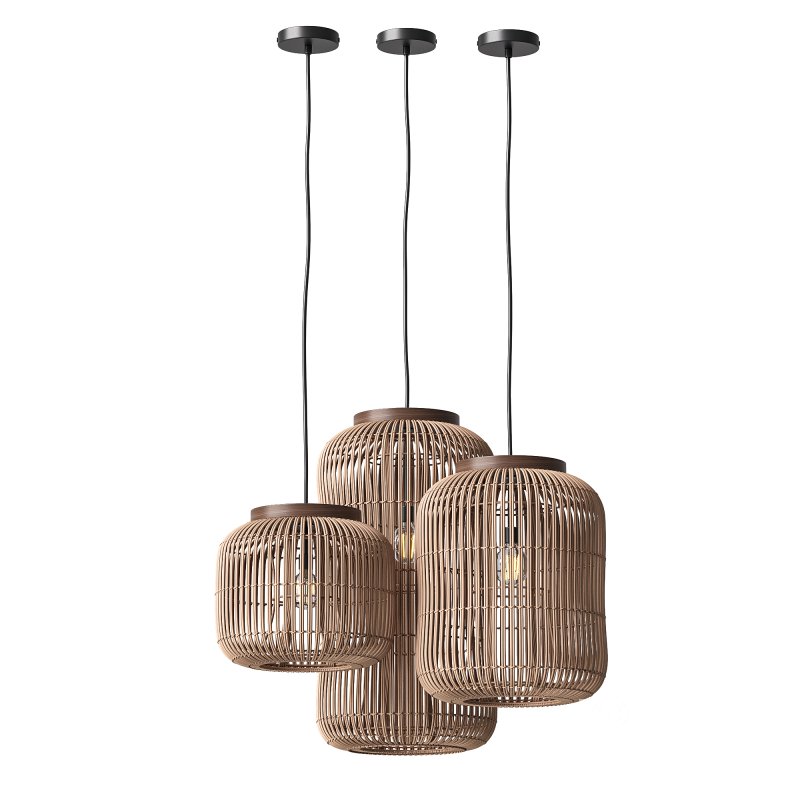 Natural Rattan Hanging Lamp Image 2