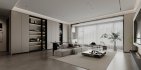 Modern living room and dining room interior scene - Thumbnail 3