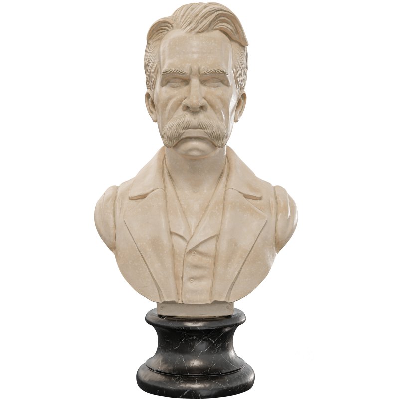 Nietzsche Philosopher Bust Image 5