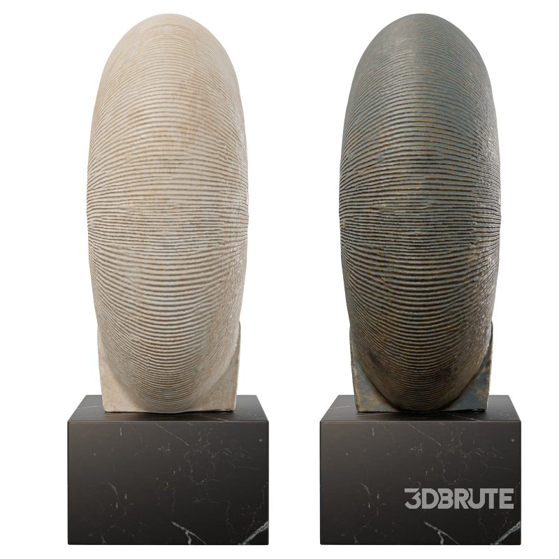 Radiant Circle Sculpture Modern Abstract Image 6