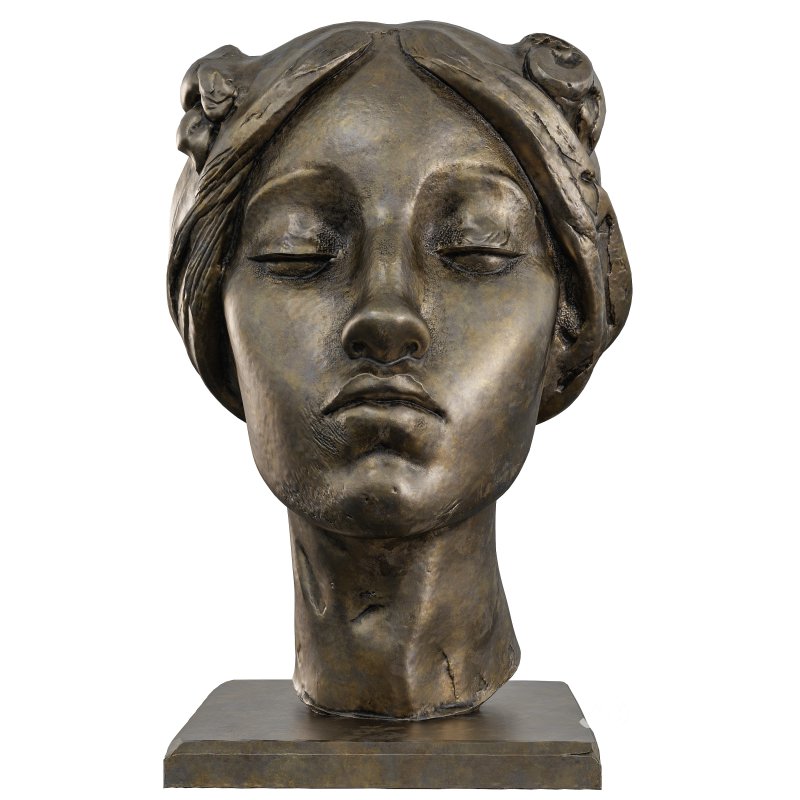 Antique Woman head Statue Image 1