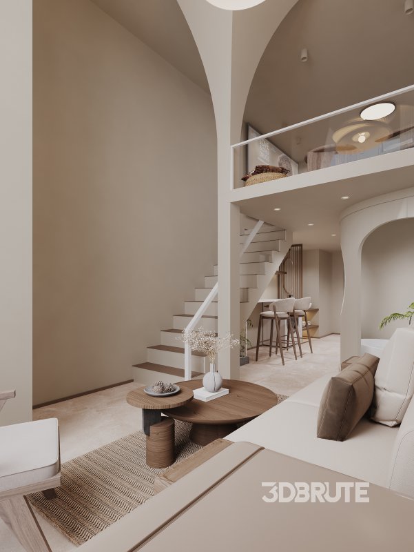 Modern apartment interior Image 9