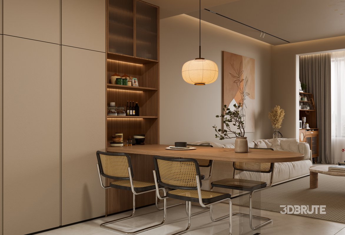 living room dining room Image 5