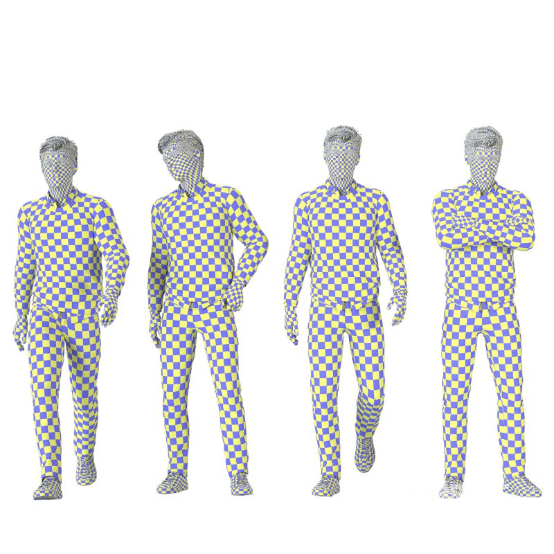 Casual Men 04 Poses Image 1