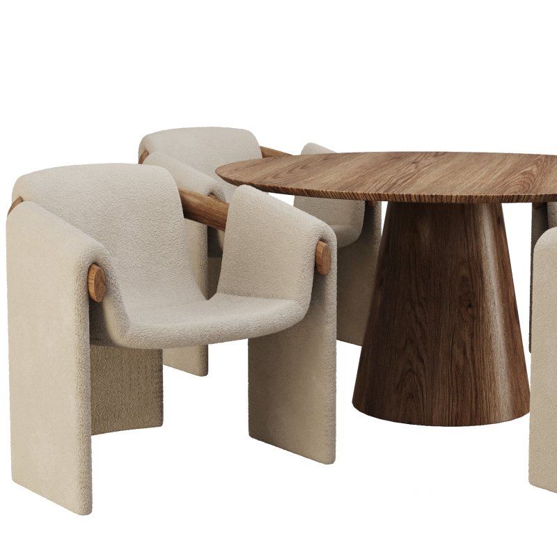 Dinning chair and table308 Image 4