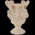 Decorative Stone Urn with Classical Motifs - Thumbnail 5