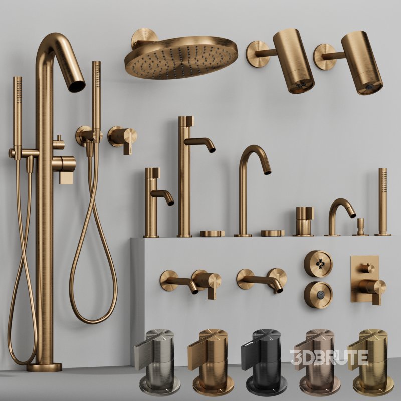 Ritmonio Dot 316 round faucet collection Image 1