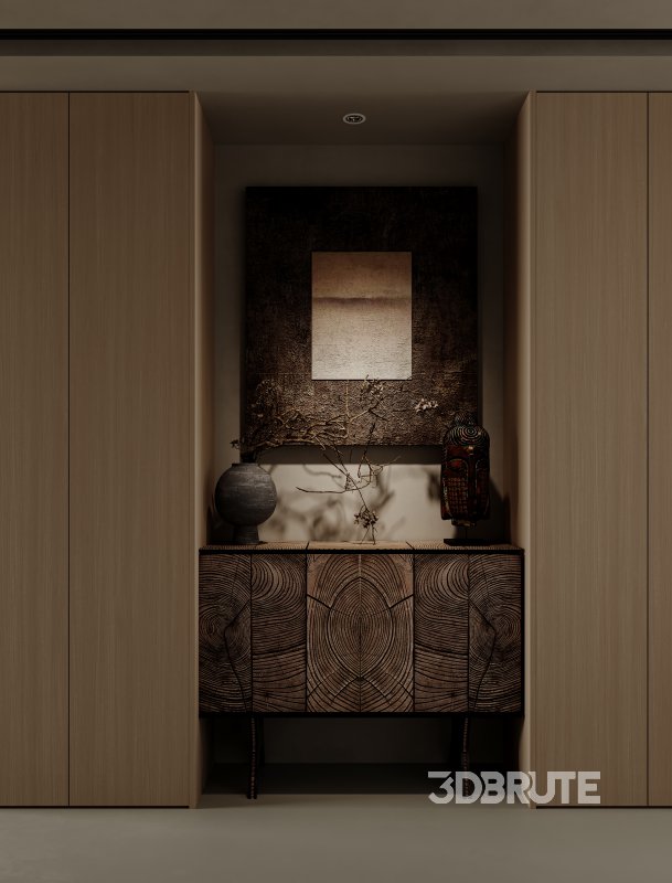 Wabi-sabi living room Image 6