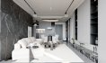 Modern living room and dining room interior scene - Thumbnail 8