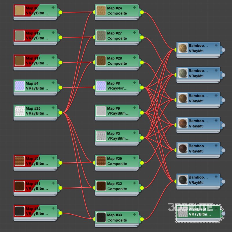 Unlimited Bamboo Weave 04-01 – Procedural SBSAR Image 6