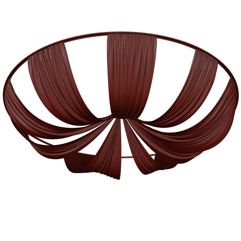 Ceiling Drape Curtain Panels vol 02 Image 3