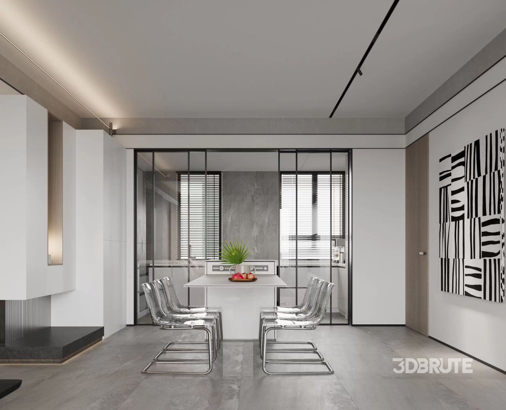 living room dining room Image 4