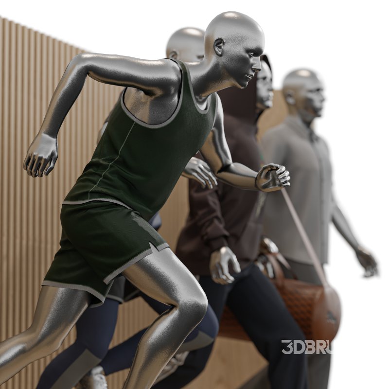 Sport Man Mannequin Store Image 5