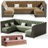 Brittany Restaurant Sofa - Thumbnail 2