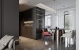 Modern living room and dining room interior scene - Thumbnail 1