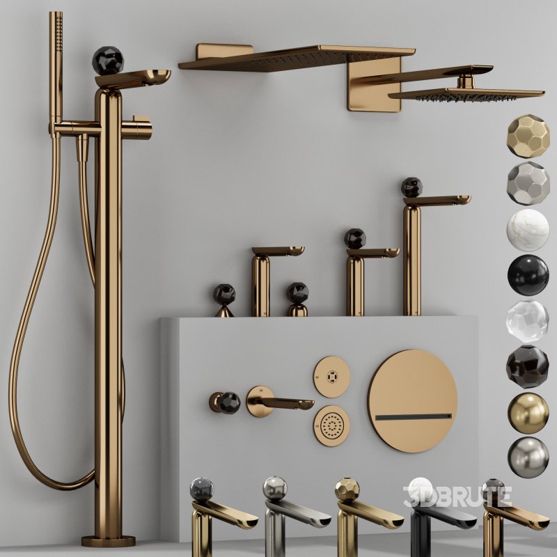 GESSI PERLE BATHROOM FAUCET COLLECTION Image 6