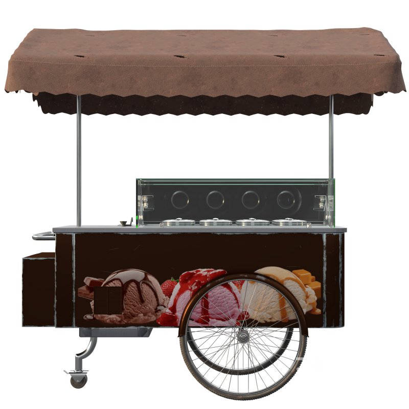isa carapine icecream cart Image 1