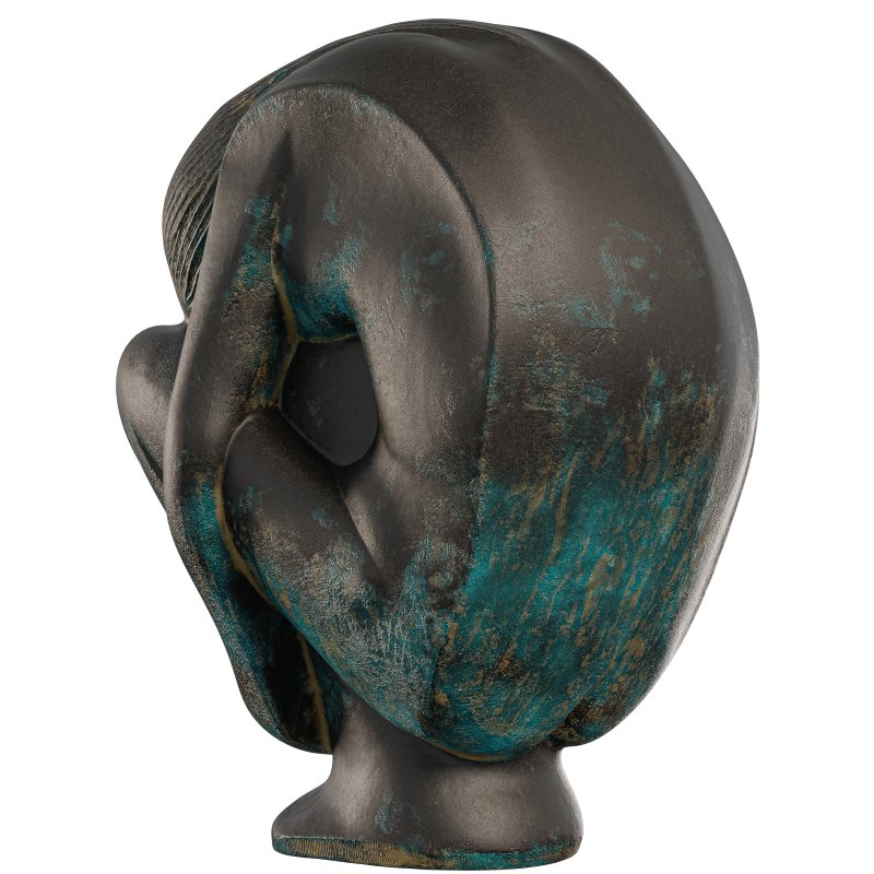 Antique Embrace of Life Statue Image 4