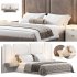 Soft wall panels Palace Bed by wallandwall - Thumbnail 1