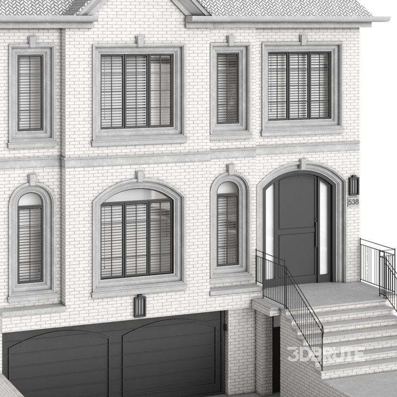 brick house with a pitched roof 03 Image 4